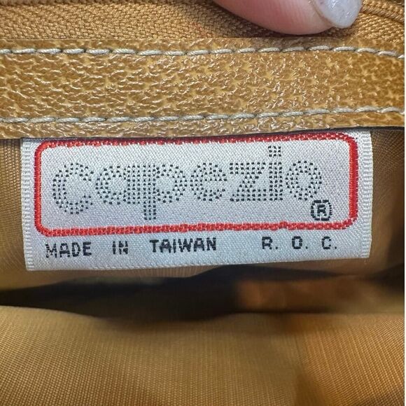 Vintage 90s Tan Aztec Southwestern Tribal Tapestry Purse Crossbody Bag - Picture 5 of 16